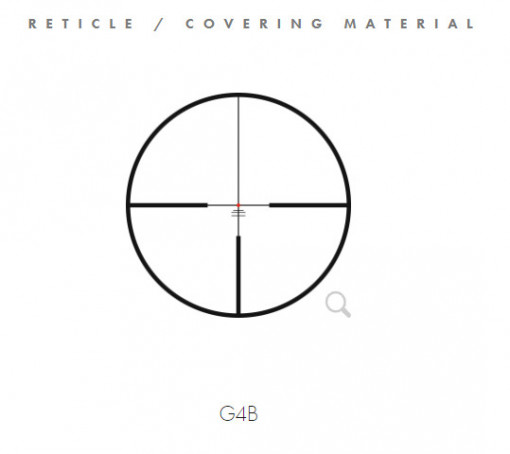 Luneta de arma pentru vanatoare Helia 2.4 - 12 x 56i, G4B - 10626 6