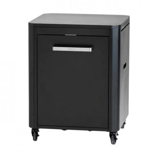 Modul bucatarie de exterior cu 1 usa, spatiu depozitare Cozze negru 60 x 60 x 90 cm - 90522 4