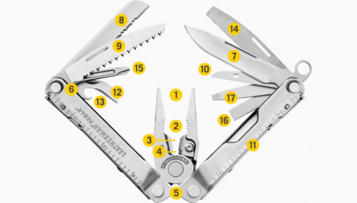 Patent Leatherman Rebar Stainless Steel - 831557 5