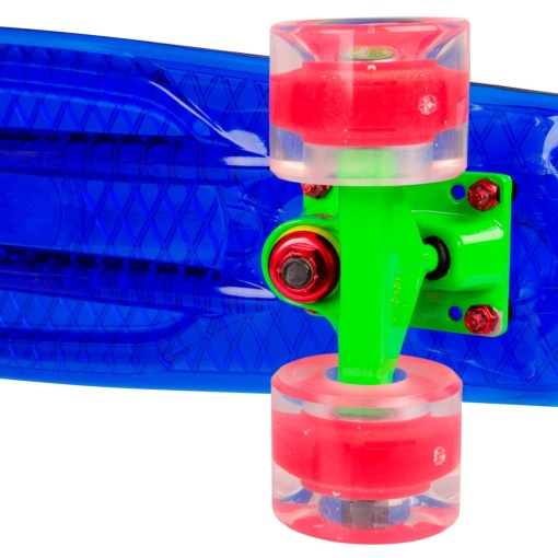 Penny board WORKER Transpy 400 22'' cu roti iluminate - Img 8