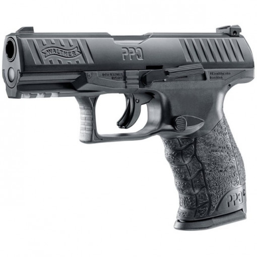 Pistol Airsoft Co2 Umarex Walther PPQ M2 T4E CAL.43 CO2 Black 4J - VU.2.4760
