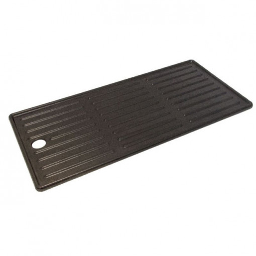Plita din fonta cu 2 fete neteda si grill 43 x 21 cm Char-Broil - 140008