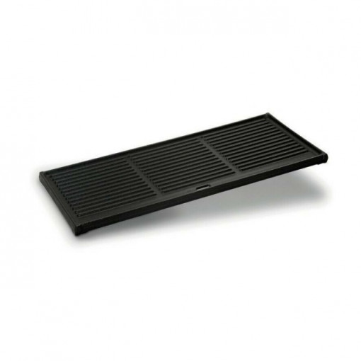 Plita din fonta cu 2 fete neteda si grill 44 x 19,5 cm pentru gratar Kansas Pro 3 Turbo Enders - 7880 fata gratar