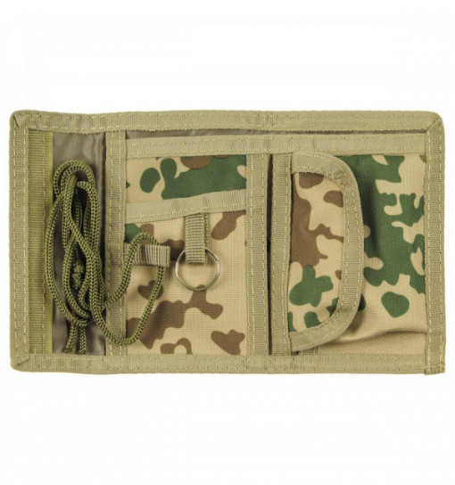 Portofel unisex, material textil, 14,5 x 10 x 1,5 cm, tropical camo MFH - OUTMA.30923Y 2
