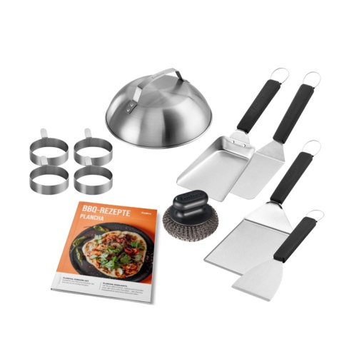 Set 10 piese pentru plancha din otel inoxidabil si plastic Enders - 8776 - Img 2
