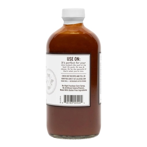 Sos Lillie's Q Hot Smoky Barbecue Sauce 470 ml - LQ-5011 - Img 3