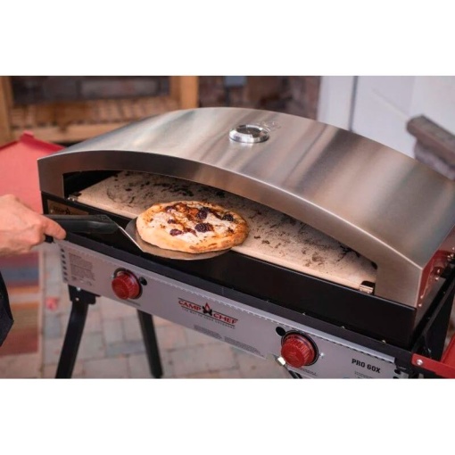 Spatula din inox pentru pizza 20 x 17 cm Camp Chef - CC-SPPZ - Img 7