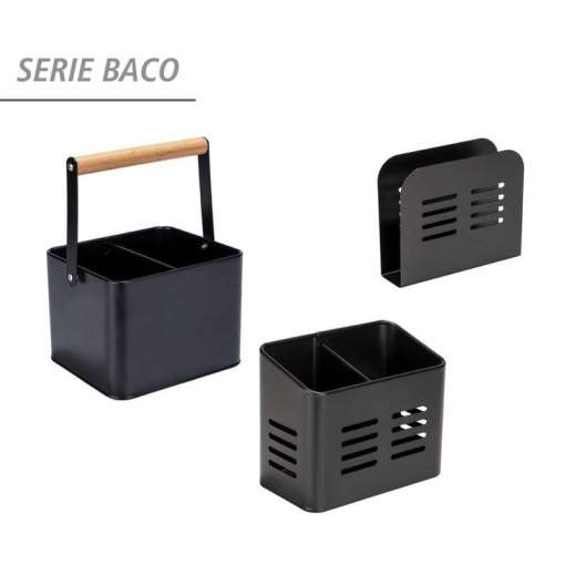 Suport pentru tacamuri Baco Wenko Black Outdoor Kitchen - 55024100 - Img 7