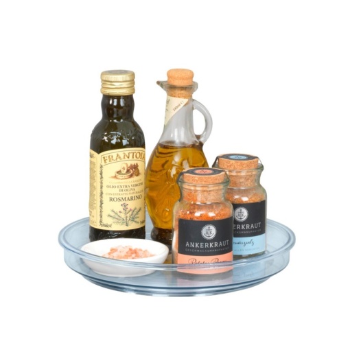 Tava rotativa din plastic reciclat transparent Wenko Victoria - 53311100 - Img 4