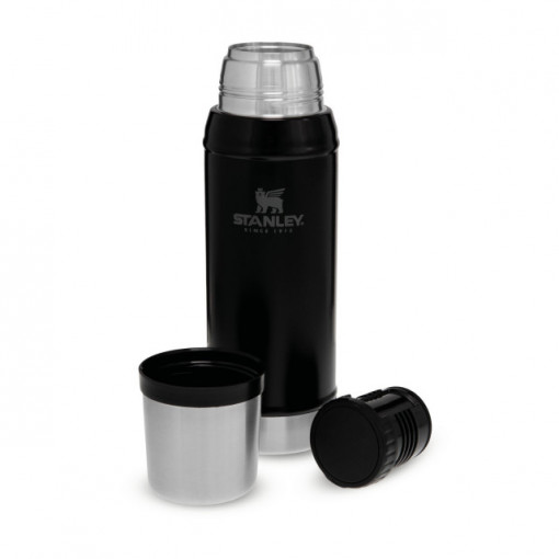 Termos Stanley The Legendary Classic Bottle Small Matte Black Pebble 0.75L- 10-01612-028 4