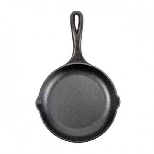 Tigaie adanca rotunda din fonta cu maner Chef Collection Lodge 20 cm - L-C8SK