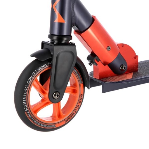 Trotineta Nils Extreme HD145 145mm Grafit/Portocaliu - Img 9