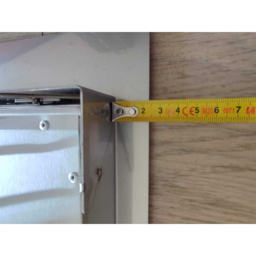 Usa din inox cu cadru built-in 81 x 57 x 4 cm pentru insula si bucatarie exterioara Grandhall Elite 4B - A08001005T - Img 11