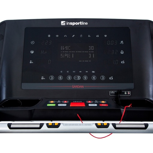 Banda de alergat electrica inSPORTline Gardian G8, 6 CP, 180 kg - Img 2