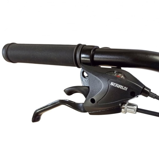 Bicicleta BR TSUNAMI PRO2025 26", 21 viteze, frane pe disc, cadru otel 14.5", manete secventiale, albastru - Img 16
