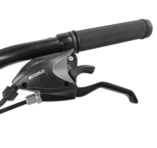 Bicicleta BR TSUNAMI PRO2025 26", 21 viteze, frane pe disc, cadru otel 14.5", manete secventiale, fluo - Img 9