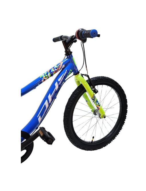 Bicicleta Copii DHS Plasma - 20 Inch, Albastru - Img 5