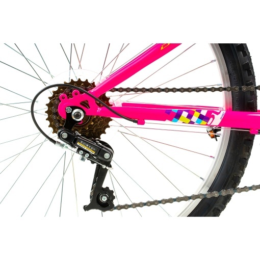 Bicicleta Copii DHS Plasma - 24 Inch, Roz - Img 5