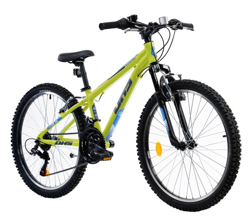Bicicleta Copii Dhs Terrana 2423 - 24 Inch, Verde - Img 2