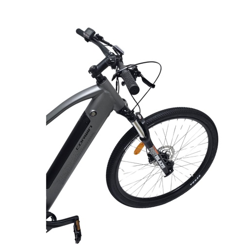 Bicicleta Electrica Corwin 28162 - 28 Inch, 450mm, Gri - Img 4