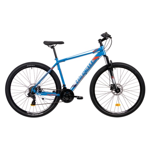 Bicicleta MTB Colinelli COL05, Marimea M, 29 inch, Albastru, Schimbator Shimano, 21 Viteze, Cadru Otel, Frane pe Disc - Img 2