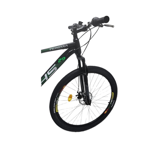 Bicicleta Mtb Dhs 2905 - 29 inch, M, Negru-Verde - Img 5