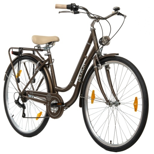 Bicicleta Oras Devron Grazia 6s Retro - 28 Inch, L, Maro - Img 2