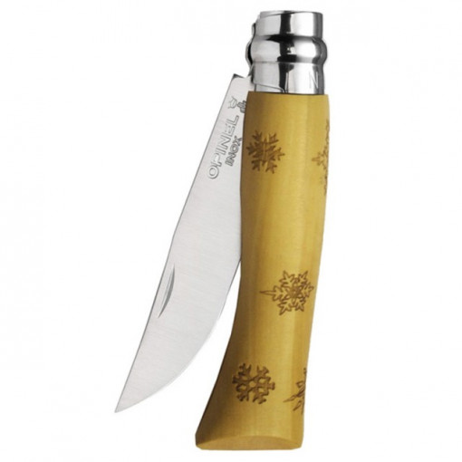 Briceag Opinel N°08 Fulgi de Nea lama 8cm - 001553 - Img 2