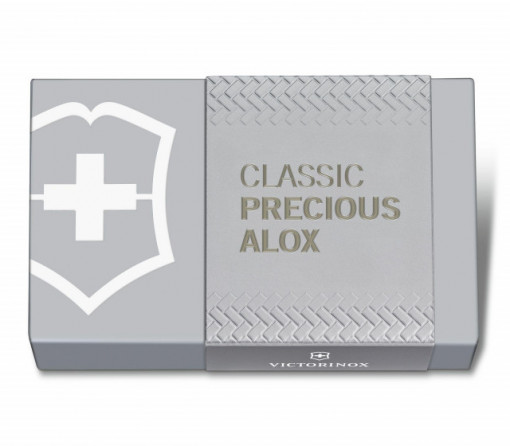 Briceag Victorinox Classic Precious Alox  Infinite Grey - 0.4221.4031G 5