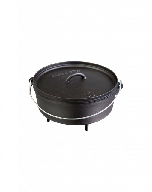 Ceaun din fonta cu capac - cuptor olandez Camp Chef 21,6 cm 1,9 litri CC-SDO8 4