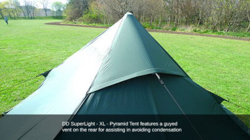 Cort 2 pers DD Hammocks SuperLight Pyramid Tent XL - 0707273932099 5