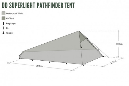 Cort 2 Persoane DD SuperLight –PathFinder - 0707273932037 6