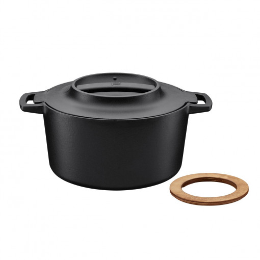 Cratita din fonta Fiskars Norden 4 L - Img 2