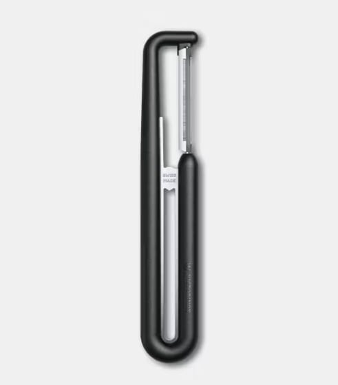 Curatator Victorinox Nova I Peeler, lama dubla dreapta, Black - 6.0972.3 - Img 2