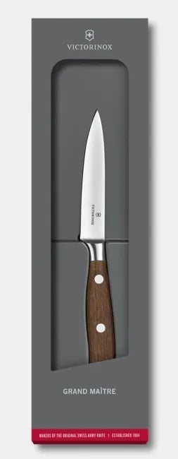 Cutit Chef Victorinox Grand Maitre Wood Kitchen Knife, lama 10cm, Wood 7.7200.10G - Img 5