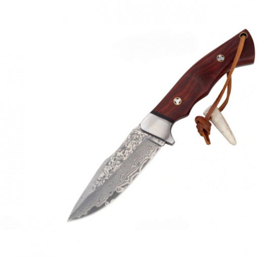 Cutit de vanatoare Frankonia Paraforce Rotmilan Damasc - lama 9.5cm 5