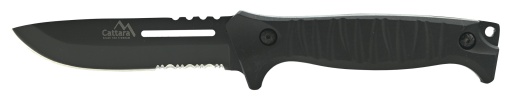 Cutit outdoor Cattara Warrior 22.5cm, teaca tactica cu prindere curea - TT13221 - Img 3