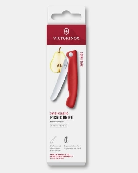 Cutit Pliabil Victorinox Swiss Classic Picnic Knife, Polypropylene, lama 11cm - 6.7801.FC1 - Img 3