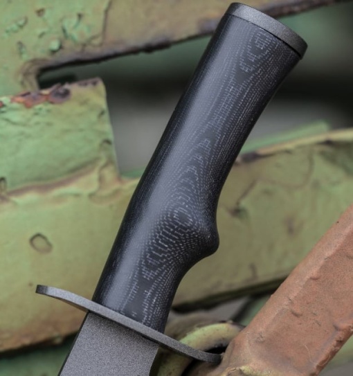 Cutit Vanatoare Muela, maner micarta neagra, lama 17 cm-PARABELLUM-17N - Img 3