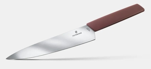 Cutit Victorinox Swiss Modern Chef Knife, lama 22cm, Red 6.9016.221B - Img 2