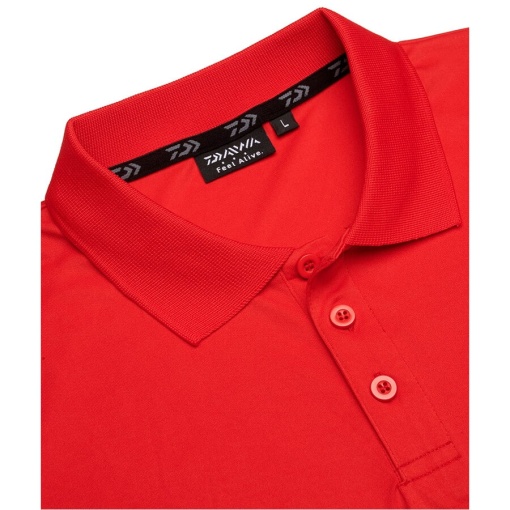 DAIWA Tricou POLO Red - Img 2