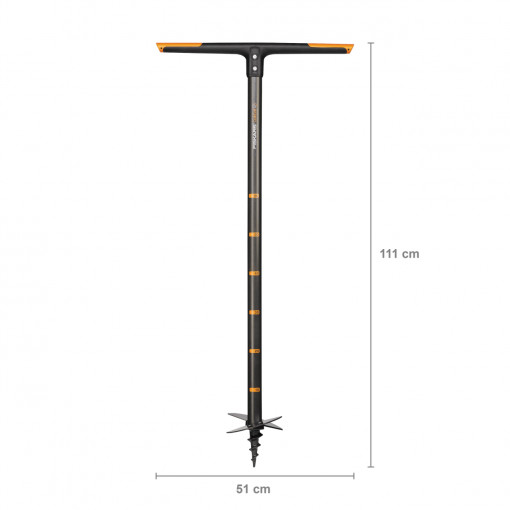 FISKARS Burghiu de pamant Fiskars QuikDrill M, Ø 150 mm, 1110 mm, 2150 g - 1000638 - Img 5
