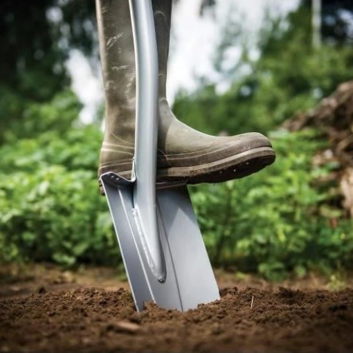 FISKARS Cazma pentru plantat si bordurat Fiskars, Xact, lunga, varf rotunjit, 1200 mm, 2060 g - 1003681 - Img 4