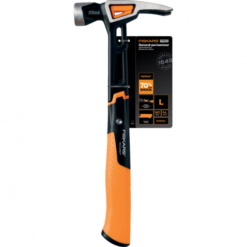 FISKARS Ciocan universal Fiskars IsoCore L, 600 g, 35 cm - 1020214 - Img 2