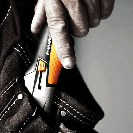 FISKARS Cutit utilitar cu lama trapezoidala pentru zugravi Fiskars CarbonMax, 191 mm, 244 g - 1027225 - Img 16