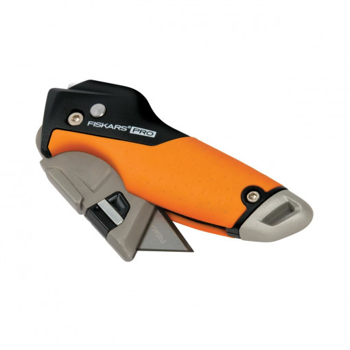 FISKARS Cutit utilitar pliabil cu lama trapezoidala Fiskars CarbonMax, 170 mm, 170 g - 1027224 - Img 3