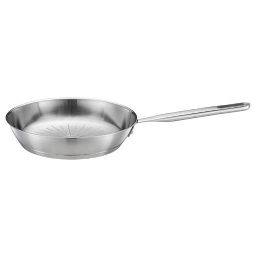 FISKARS Tigaie din otel inoxidabil, fara acoperire antiaderenta, Fiskars All Steel Pure, Ø 24 cm - 1065627 - Img 2