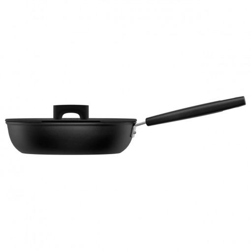FISKARS Tigaie pentru sote cu capac Fiskars Hard Face, 26 cm, 2.8 L - 1052231 - Img 4