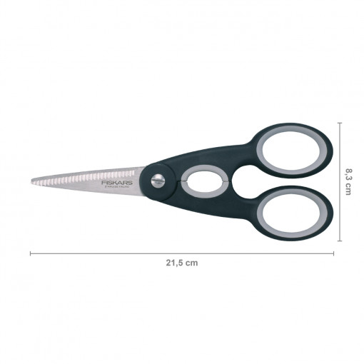 Foarfeca pentru bucatarie Fiskars Functional Form, 21.5 cm, 100 g - Img 3