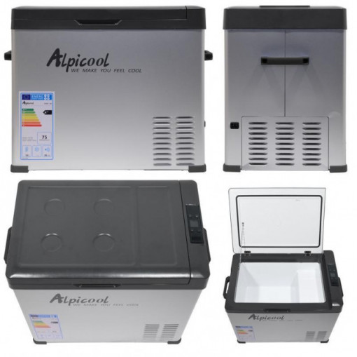 Frigider auto cu compresor Alpicool 50l 230/24/12V - Img 4
